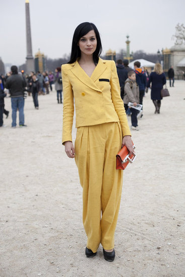 Paris Fashion Week Street Style Fall 2012