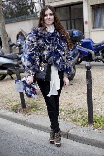 Paris Fashion Week Street Style Fall 2012 Paris Fashion Week Street Style Fall 2012