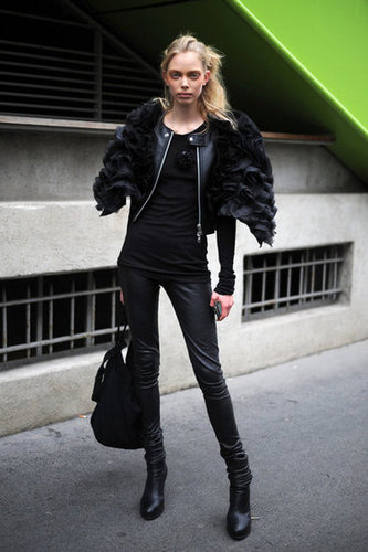 Paris Fashion Week Street Style Fall 2012 Paris Fashion Week Street Style Fall 2012