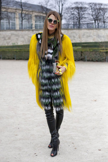 Paris Fashion Week Street Style Fall 2012