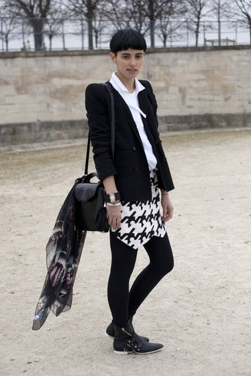 Paris Fashion Week Street Style Fall 2012