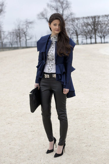 Paris Fashion Week Street Style Fall 2012