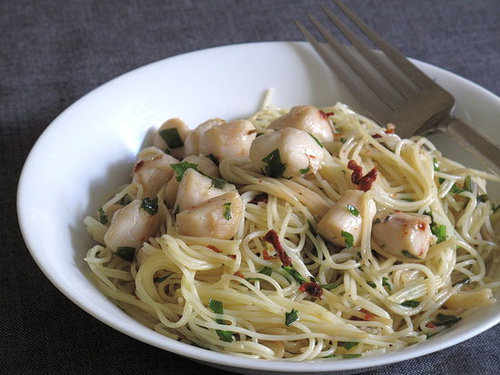 Spicy Scallops With Capellini Spicy Scallops With Capellini