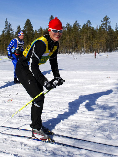 Pippa Middleton Gets a Kiss After Her Cross-Country Ski Adventure Pippa Middleton Gets a Kiss After Her Cross-Country Ski Adventure