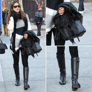 Alessandra Ambrosio in NYC March 6, 2012