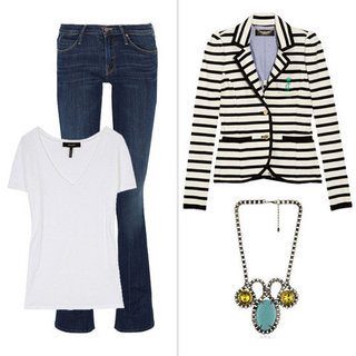 How to Dress Up a T-Shirt and Jeans