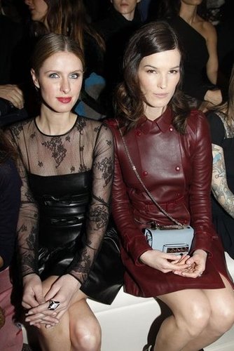 We love Hanneli Mustaparta's merlot leather dress, spotted front row at Valentino.
We love Hanneli Mustaparta's merlot leather dress, spotted front row at Valentino.
