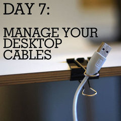 Cheap and Easy Ways to Manage Desktop Cables