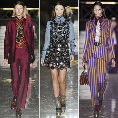 Review and Pictures of Miu Miu Autumn Winter 2012 Paris Fashion Week Runway Show
