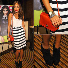 Revenge's Ashley Madekwe at Nylon Party Revenge's Ashley Madekwe at Nylon Party