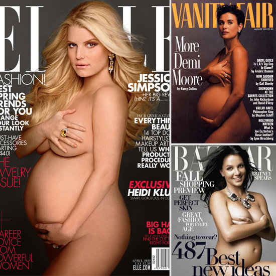 Jessica Simpson Strikes a Demi: 11 Stars Who've Posed Naked and Pregnant Jessica Simpson Strikes a Demi: 11 Stars Who've Posed Naked and Pregnant