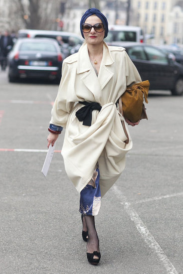 Paris Fashion Week Street Style Fall 2012