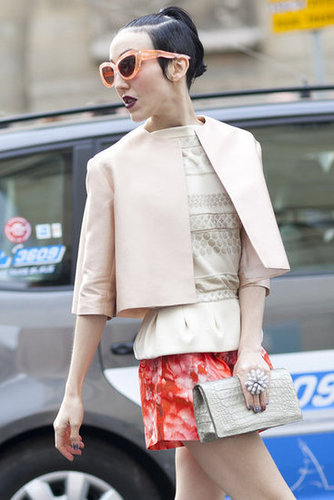 Paris Fashion Week Street Style Fall 2012 Paris Fashion Week Street Style Fall 2012