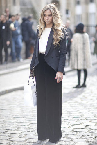 Paris Fashion Week Street Style Fall 2012 Paris Fashion Week Street Style Fall 2012