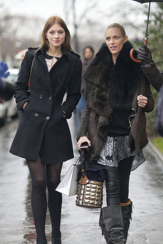 Paris Fashion Week Street Style Fall 2012 Paris Fashion Week Street Style Fall 2012