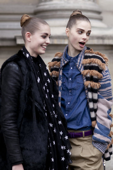 Paris Fashion Week Street Style Fall 2012