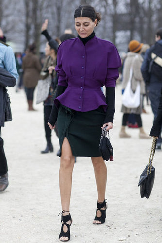 Paris Fashion Week Street Style Fall 2012 Paris Fashion Week Street Style Fall 2012
