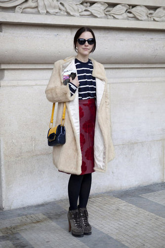 Paris Fashion Week Street Style Fall 2012 Paris Fashion Week Street Style Fall 2012