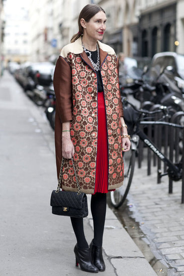 Paris Fashion Week Street Style Fall 2012