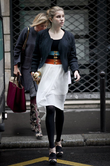 Paris Fashion Week Street Style Fall 2012