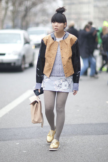 Paris Fashion Week Street Style Fall 2012