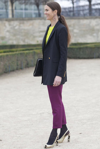 Paris Fashion Week Street Style Fall 2012 Paris Fashion Week Street Style Fall 2012