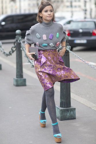 Paris Fashion Week Street Style Fall 2012 Paris Fashion Week Street Style Fall 2012