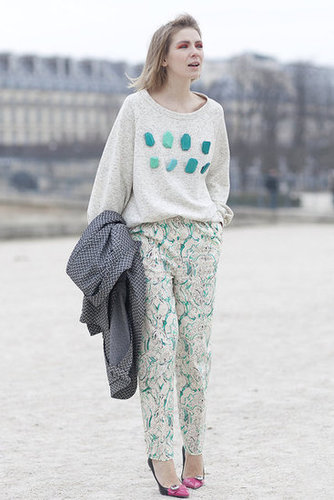 Paris Fashion Week Street Style Fall 2012 Paris Fashion Week Street Style Fall 2012