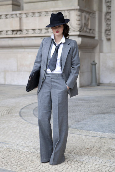 Paris Fashion Week Street Style Fall 2012