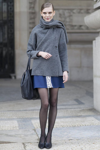 Paris Fashion Week Street Style Fall 2012 Paris Fashion Week Street Style Fall 2012