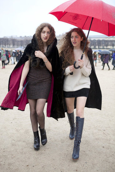 Paris Fashion Week Street Style Fall 2012