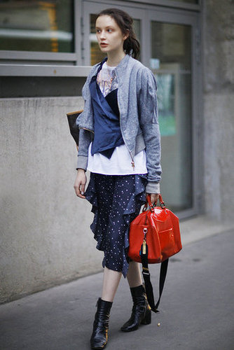 Paris Fashion Week Street Style Fall 2012 Paris Fashion Week Street Style Fall 2012