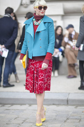 Paris Fashion Week Street Style Fall 2012 Paris Fashion Week Street Style Fall 2012