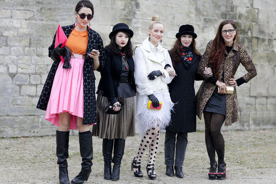 Paris Fashion Week Street Style Fall 2012 Paris Fashion Week Street Style Fall 2012