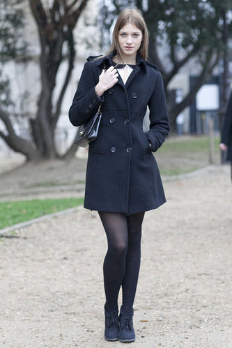 Paris Fashion Week Street Style Fall 2012 Paris Fashion Week Street Style Fall 2012