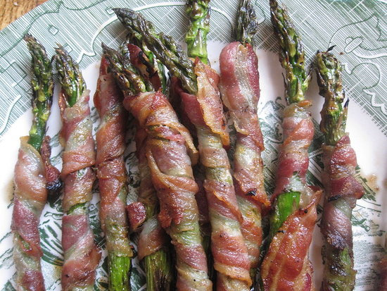 Pancetta-Wrapped Asparagus Pancetta-Wrapped Asparagus