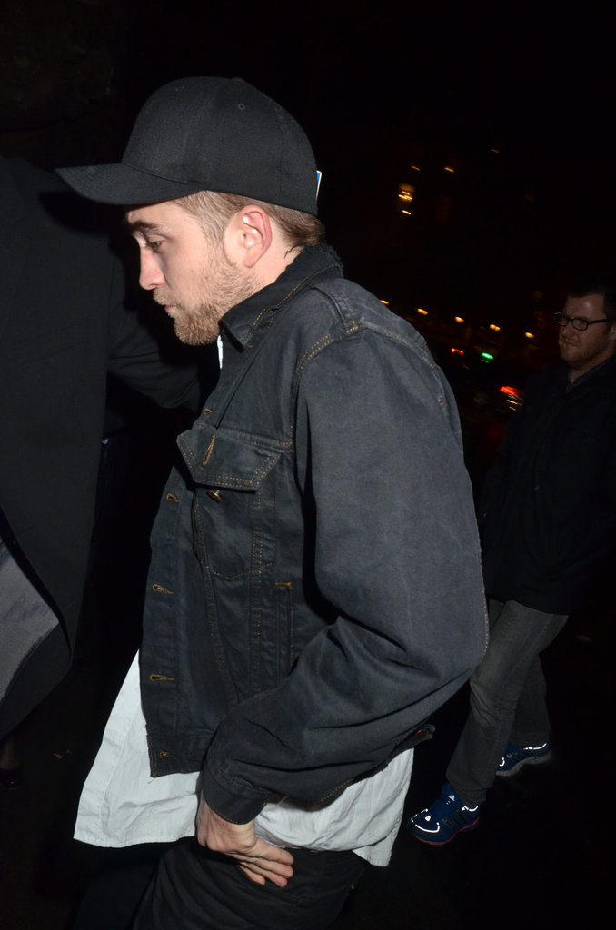 Robert Pattinson left Paris's Museum of Decorative Arts.
Robert Pattinson left Paris's Museum of Decorative Arts.