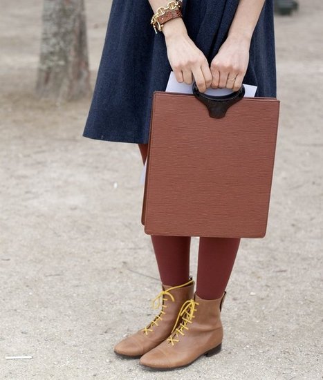 Paris Fashion Week Street Style Fall 2012