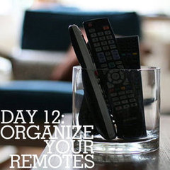 Organize Your Remote Controls
