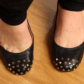 DIY: How to Stud Ballet Flats