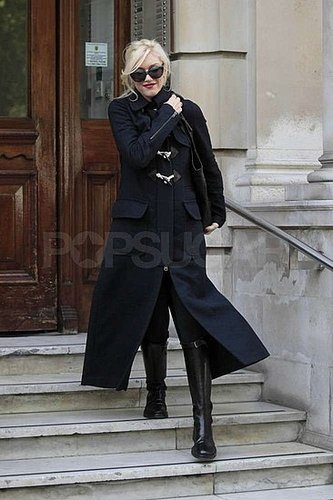 Gwen Stefani in a Statement Coat