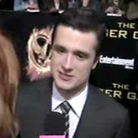 Josh Hutcherson The Hunger Games Premiere Interview Video