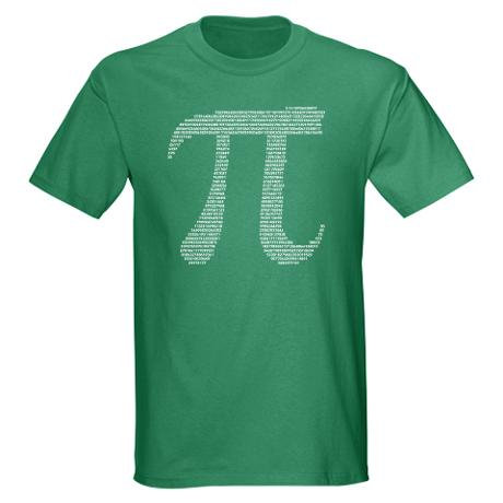 Pi T-Shirt ($25) Pi T-Shirt ($25)
