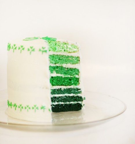 Green Layered Cake Green Layered Cake