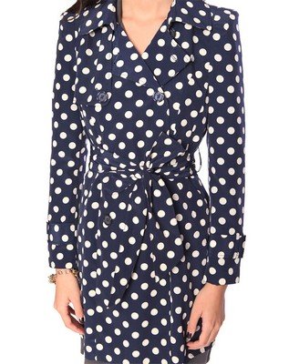 Forever 21 satin polka dot trench ($38)
Forever 21 satin polka dot trench ($38)