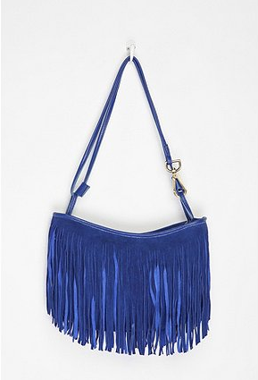 Ecote Suede Fringe Crossbody Bag ($79)
Ecote Suede Fringe Crossbody Bag ($79)