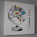Paint-by-Number Globe Wall Art