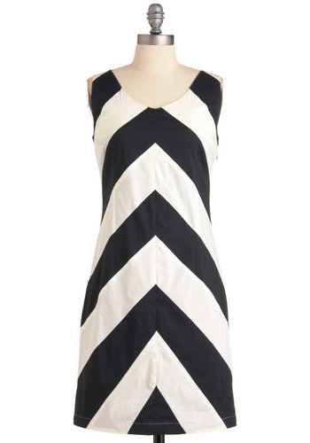  At Long Contrast Dress | Mod Retro Vintage Dresses | ModCloth.com