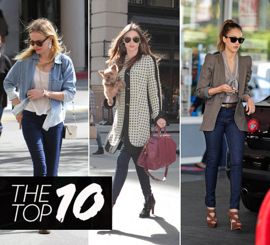 Pictures of This Week's Top Ten Best Dressed Celebrities 15th March 2012 Miranda Kerr, Beyonce, Jessica Alba & More Pictures of This Week's Top Ten Best Dressed Celebrities 15th March 2012 Miranda Kerr, Beyonce, Jessica Alba & More
