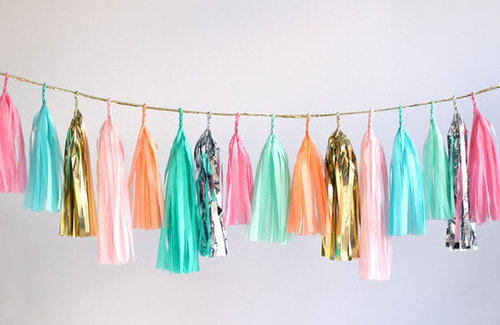 CONFETTISYSTEM — Tassel Garland-Multicolor